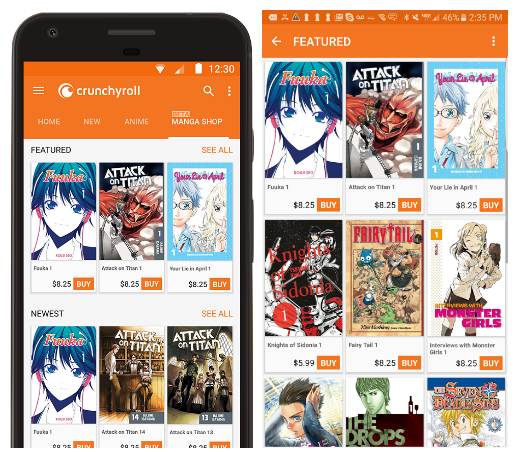 Best Apps to read Manga comics