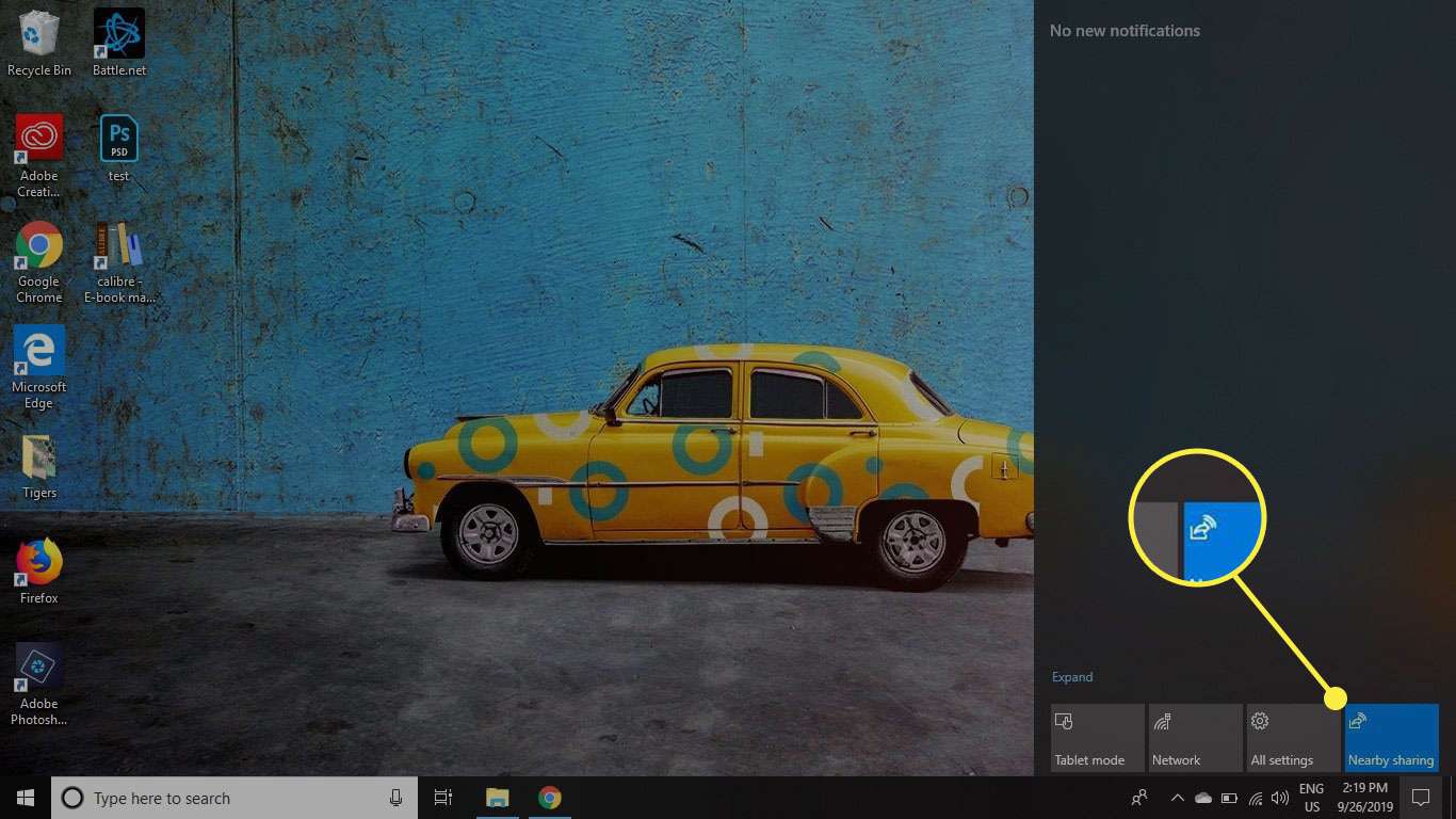 How to Use Nearby Sharing to Share Files in Windows 10